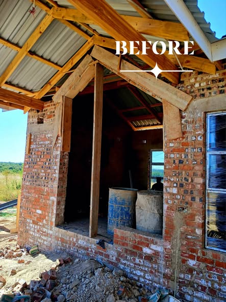 Before Demish installation